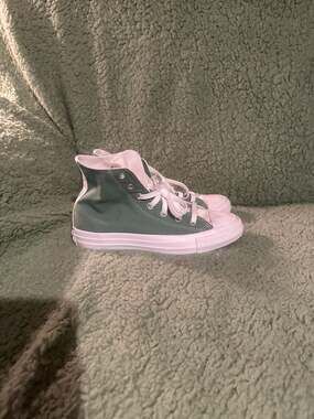 Converse Chuck Taylor All Star Move High Top Utility army green rare DK custom